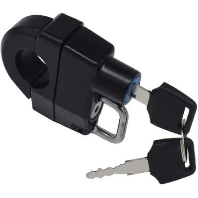 7/8 Zoll 1 Zoll Universal-Helmschloss für Motorradteile, Diebstahlsicherung, Schlösser aus Aluminiumlegierung mit 2 Schlüsseln für Harley Davidson Sportster XL 883 1200