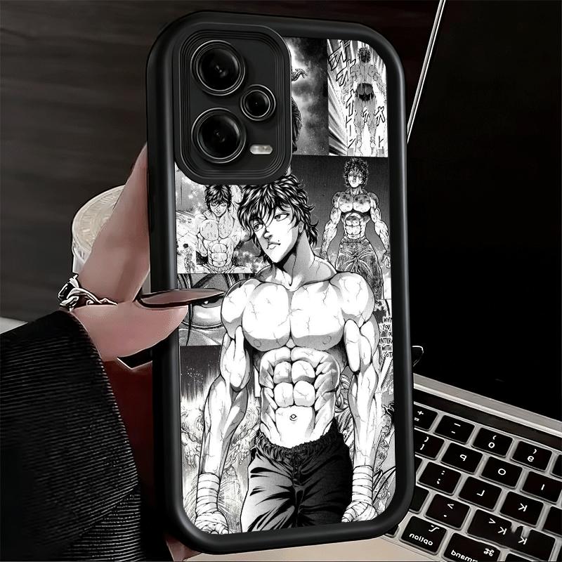Phone Case for Xiaomi Redmi Note 15 14 13 Pro Plus Baki the Grappler Anime Shell 12S 11 11S 11T 5G 14S Soft Silicone Funda