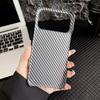 Slim Smooth-touch Frameless Carbon Fiber Texture Case For IPhone 17Pro Max Air 16E 15 14 13 12 Plus Water Ripple Anti-Drop Cover