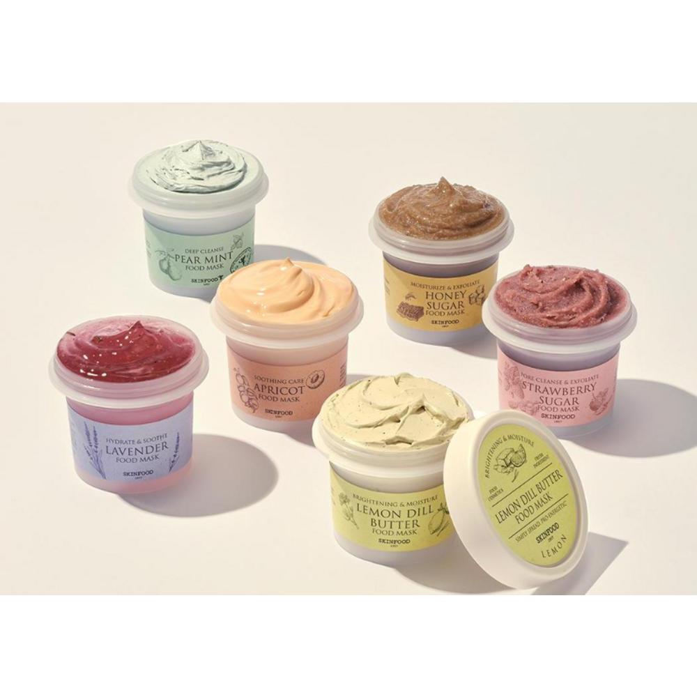 Skinfood Lemon Dill Butter Food Mask, 1 Pack, 2 Pieces