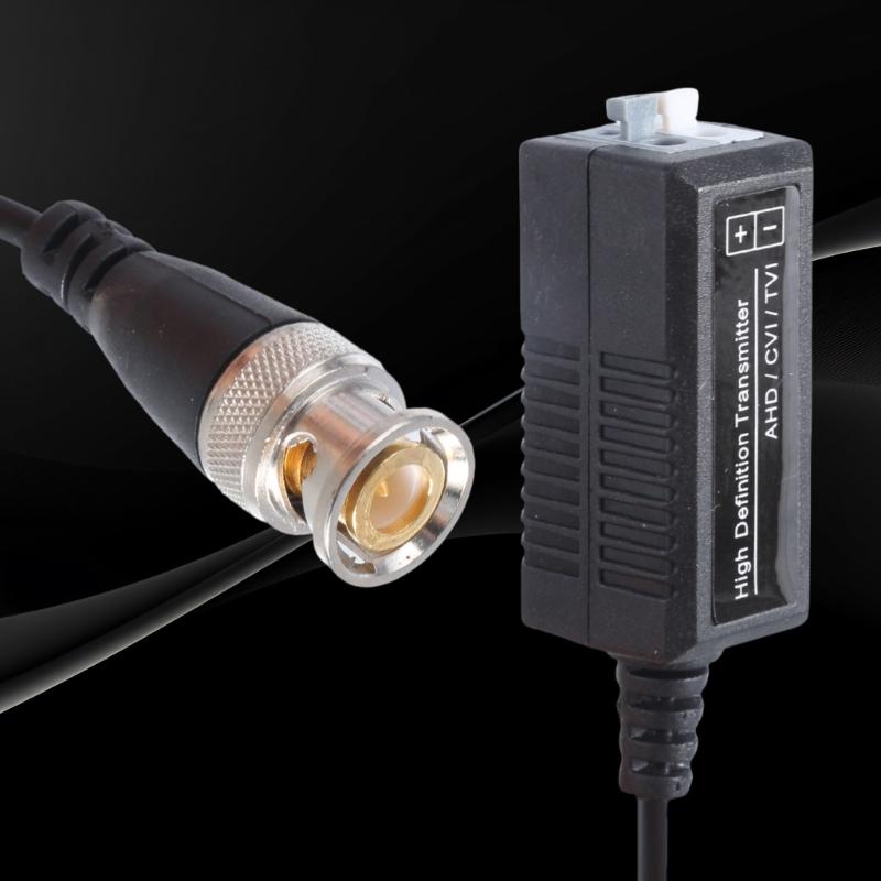 High Clear 1080P Passive Video Transmitter, Long Distances Twiste Pair Cable Transmitter for Various Monitoring