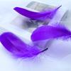 50Pcs Macaron Colored Feather Decorative Goose Feather Large Medium Floating Dream Net Gift Box Filled With Bouquet Diy Handmade Materials
