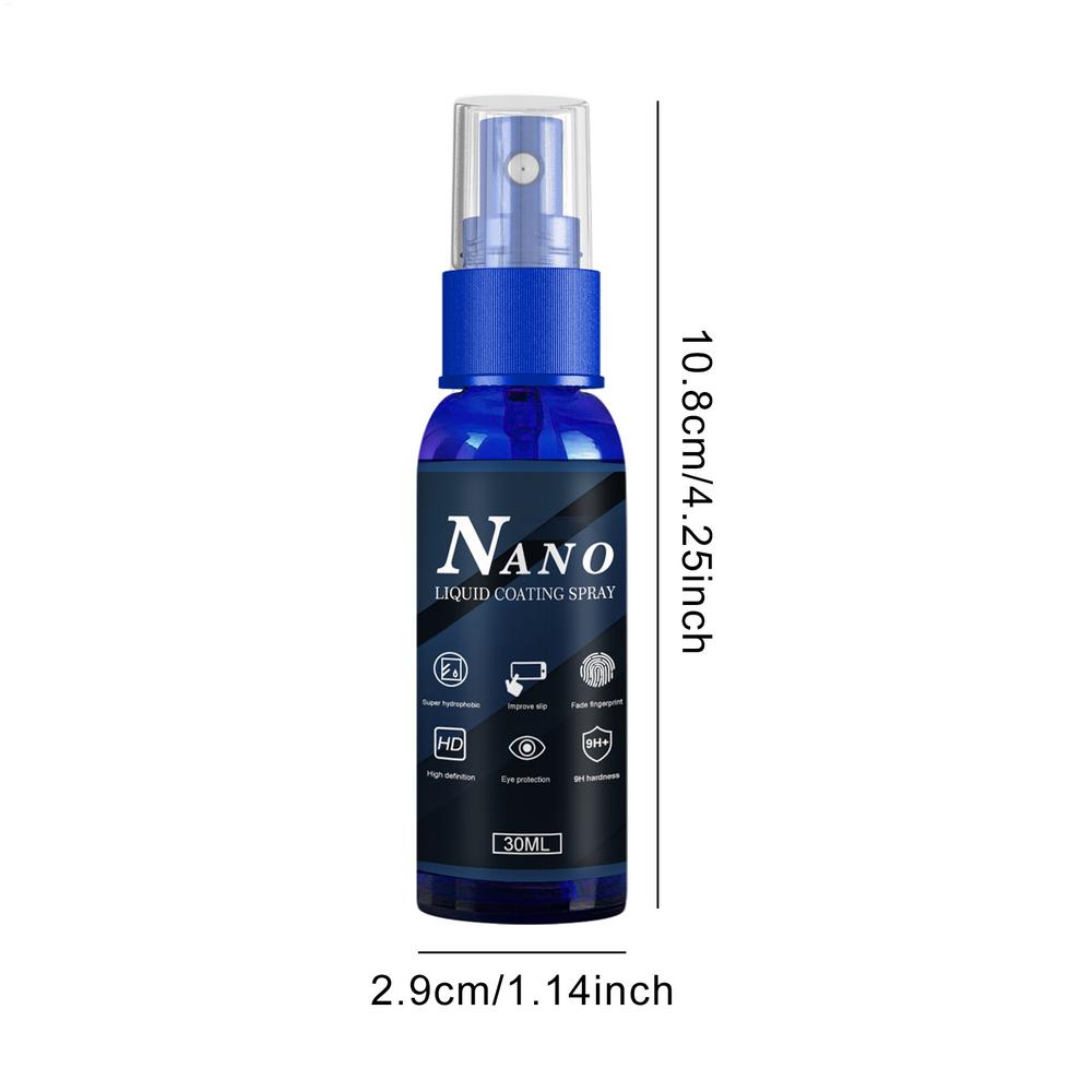 

30ml Screen Spray Nano Screen Protector Fade Fingerprints High-Definition Tool Spray for Computer Screen Monitor