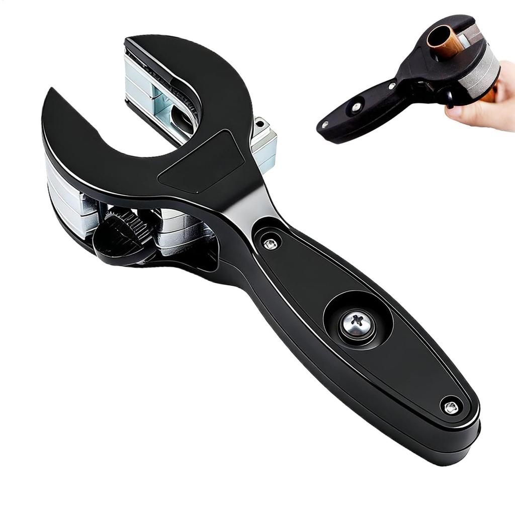 8-29mm Ratcheting Tube Cutter 2-in-1 PVC Pipe Cutter Cutting Tool Copper Tube Cutter Aluminium Ratchet Scissor Hose Cutting Tool