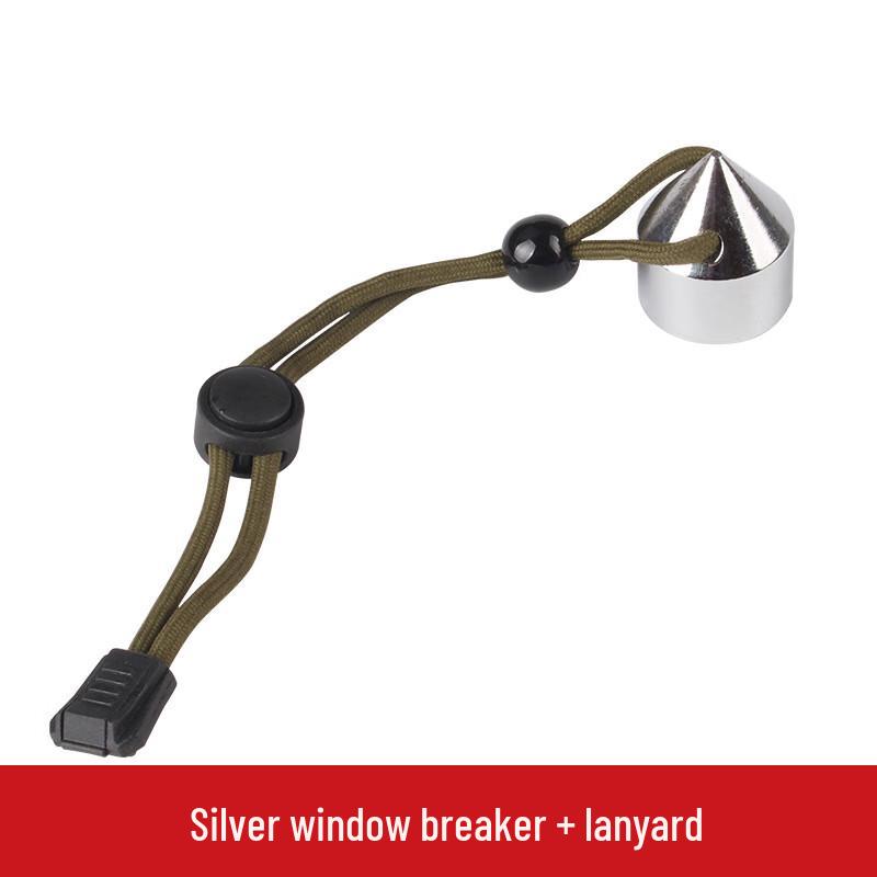 Телескопическая дубинка для самообороны с головкой-стеклобоем