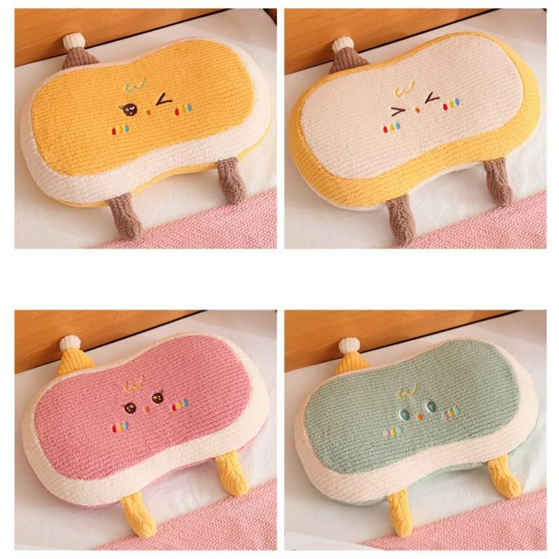 Cozy And Plush Dopamine Series Hat Doll Memory Foam Pillow Ideal For Office Relaxation