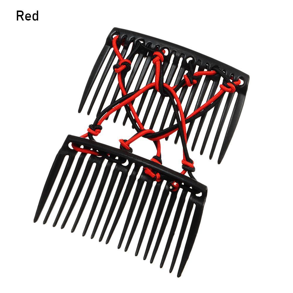 Women Changeable Black/Coffee Creative Hair Rope Comb Hair Pin