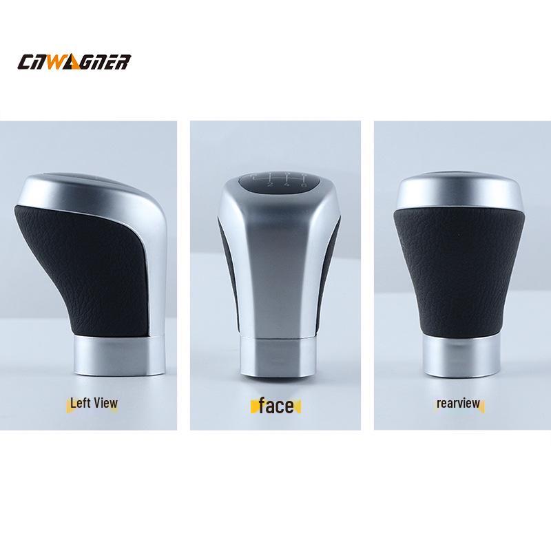 

Compatible Silver Matte Gear Shift Knob for BMW 1, 3, 5, 6 Series (E87, E36, E46) 5-speed