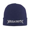 Megadeths Leuchtet im Dunkeln Gestrickte Mütze Beanie Herbst Winter Mützen Warm Acryl Modekappe Unisex Damen
