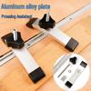 Aluminum Pressure Block T-Slider Handle for Woodworking T-Slot Guide Rail
