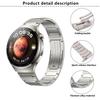 KALEBOL 22mm Watch Band For Samsung Galaxy Watch3 45mm/Huawei Watch GT 5 46mm Titanium Alloy Metal Strap