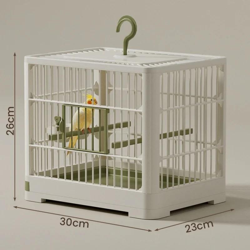 Portable Bird Cage Parrot Villa Cage Large Space Breathable Bird Walking Artifact Outdoor Take-out Ornamental Cage Small Bird