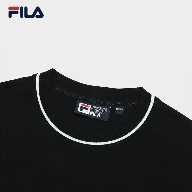 FILA Pompidou Centre Series Women's Knitted Short Sleeve Dress