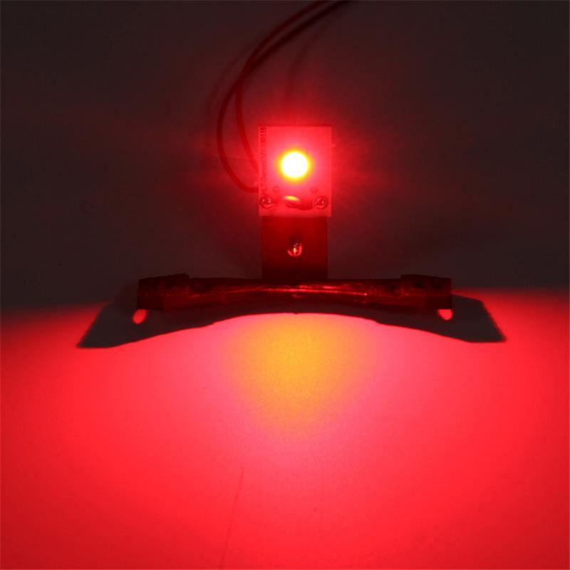1 Pair Red Led Demon Eye Projector Lens Headlights Retrofit Car Light Accessories