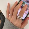 Forward Fashion Heart Shaped Adjustable Ring For Women Embracing Vintage Charm And Modern Style