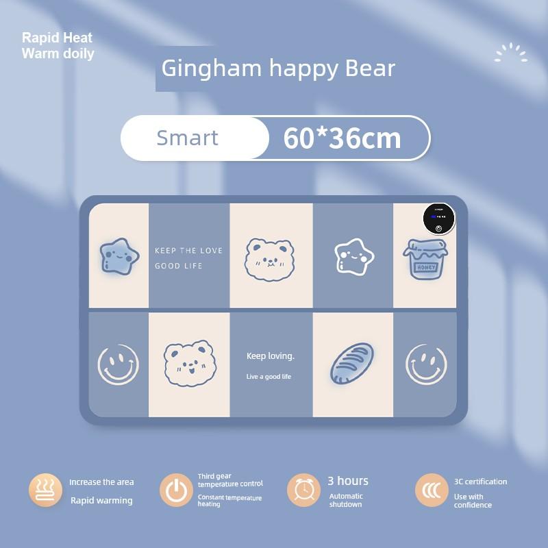 Heating Mouse Pad Super Large Heating Warm Table Pad Office Computer Desktop Students Homework Writing Warm Hand Waterproof