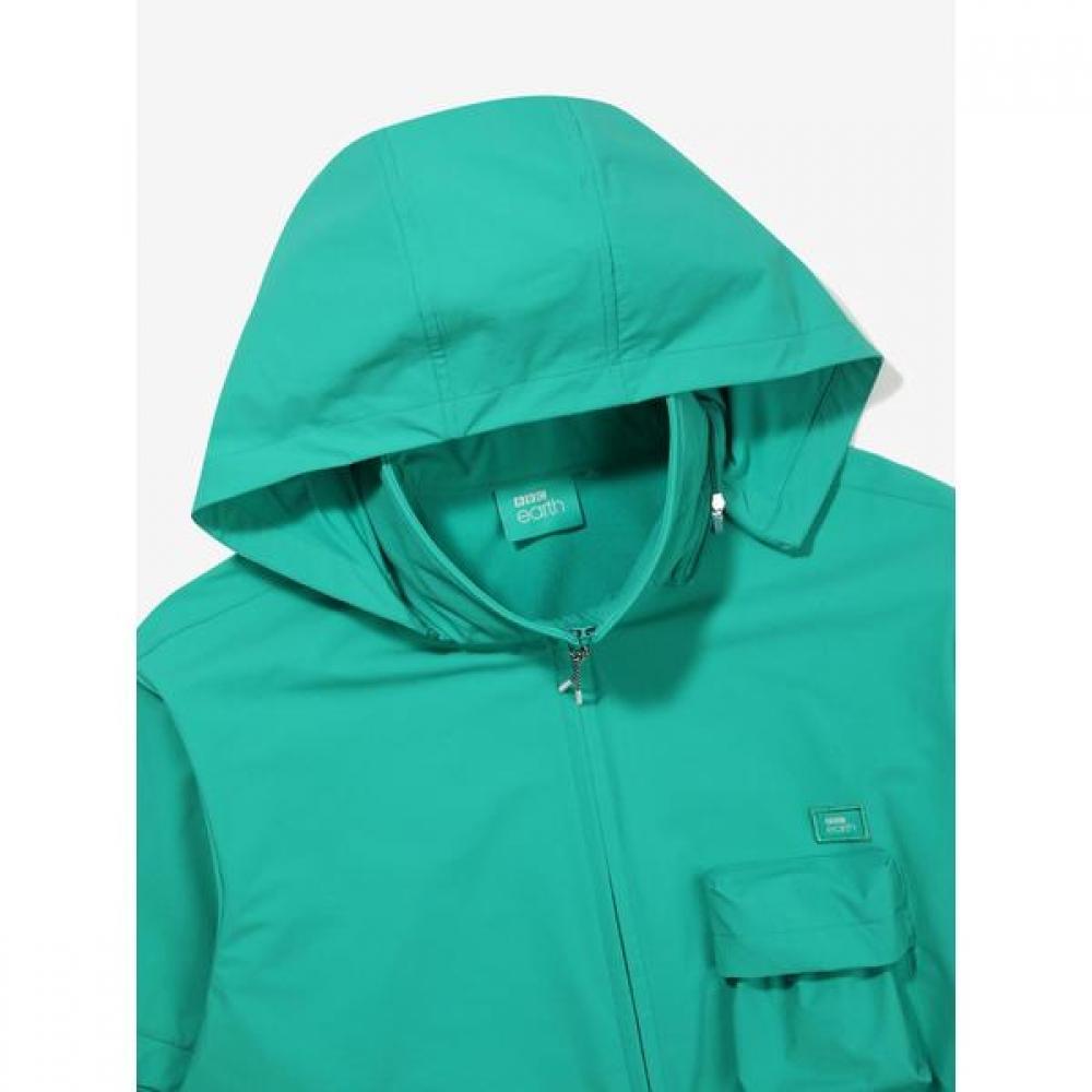 Bbc Earth Convertible Windbreaker 23ss  Green 