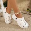 Solid-Colored Unisex Clogs Lightweight Anti-Slip EVA Slippers Summer Indoor and Outdoor Beach Garden Sandals