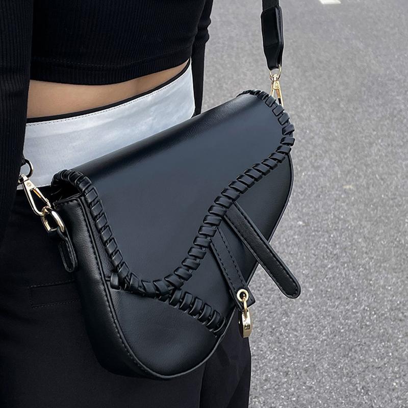 UNITE STAR PU Good Looking Crossbody Bag, Shoulder Bag Unisex Black US235118