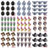 10Pcs/Lot Hip Hop Punk Patch Embroidery Patches For Clothing Sewing Fusible Patch Iron On Patches For Clothes Stickers Badges