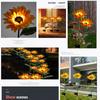 LED Light Source Solar Sunflower Decorative Lantern Romantic Atmosphere Light Home Decor
