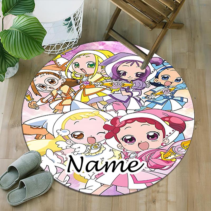 Customizable DoReMi Round Non-Slip Carpet - Ideal for Garden, Picnic, Office, Perfect for Decoration, Suitable For All Seasons