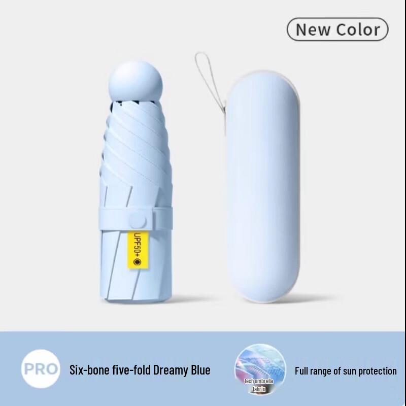 

GUAIKEAI Compact Portable Foldable Umbrella