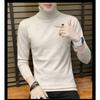Men S Slim Fit Solid Color Turtleneck Long Sleeve Knit Sweater Winter