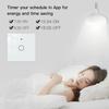 Tuya Moes Glass WiFi Wall Touch Smart Light Switch 1/2/3/4 Gang RF Wireless  Muilti-Control Compatible with AlexaGoogle Home