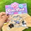New Transparent Patch Cat Paw Decompression Toys Kawaii Cartoon Antistress Stress Relief Slow Rising Toys For Adult Kids Toys