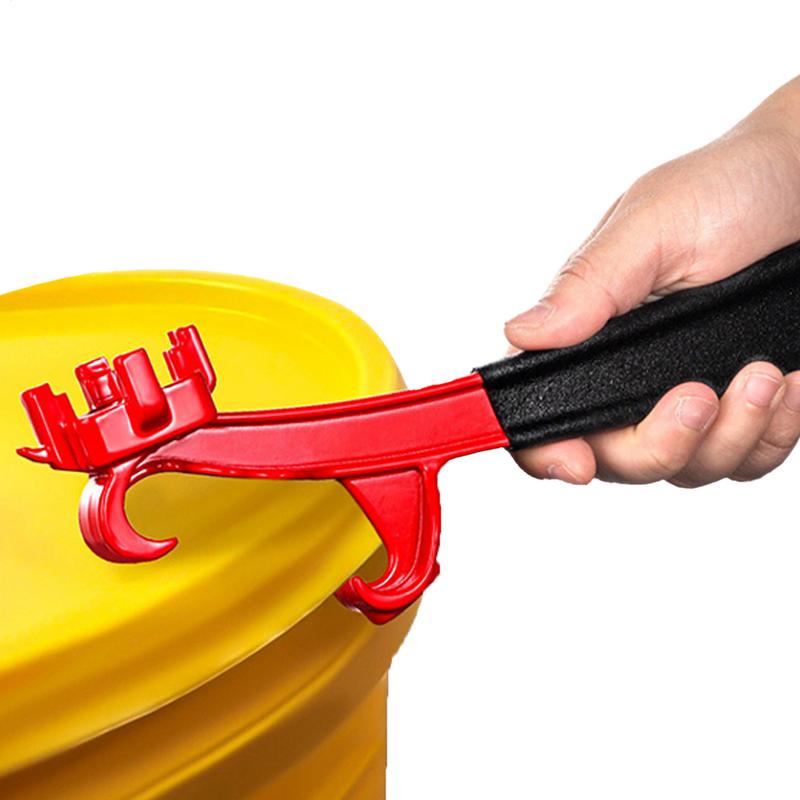 

Aluminum Alloy Metal Bucket Opener Buckets Lid Wrench Gallon Bucket Opener For Pail Paint Barrel Lid Can Opener Removal Tool