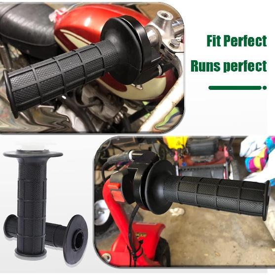 Mini Bike Throttle Assembly Throttle Cable For Honda XR50R XR70R CRF50 CRF70 XR75 XR80R Z50R XR100R Pit Bike Dirt Bike 22Mm Twist Throttle