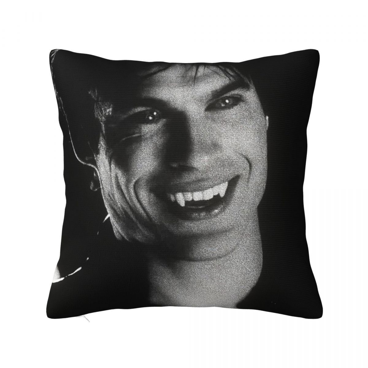 Дневники вампира Фильм Дэймон Сальваторе Квадратная Наволочка Чехол для Подушки Наволочка Чехол для Декоративной Подушки для Дома Спальни Автомобиля 12x12Inch