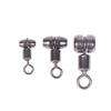 10Pcs Fishing Swivels 3-Way Copper Fishing Connector Saltwater Fishing Rolling Bearing Swivel Hook For Carp Tackle Accessories