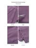 Women's High Waist Purple Wide-Leg Jeans - 2025 Autumn Fashion