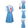 Gk-o Anime Ayanami Rei Asuka Langley Sohryu School Uniform Cosplay Costume Polyester Material Authentic To Character Look