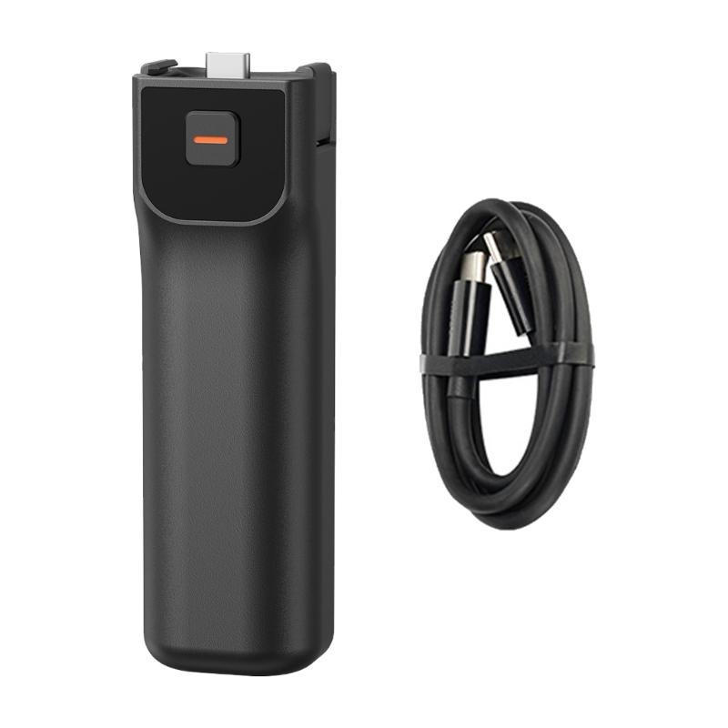 Portable Power Grip for Pocket 3 Cameras Extended Shoots Ergonomic Handle Builts In Rechargeable Battery