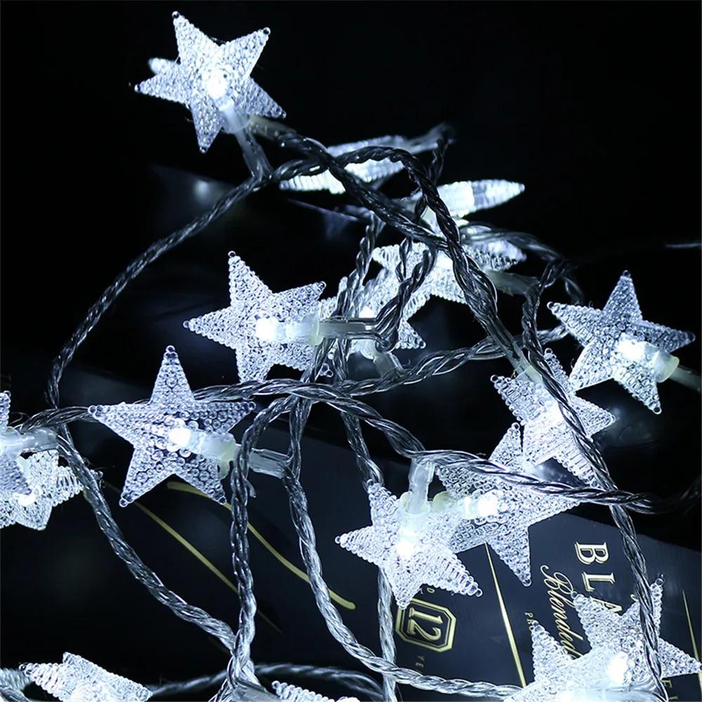 Xiaomi Battery Power Star Led Lights Garland Fairy String Christmas Outdoor Lamp Garden Bedroom Room Wedding Party Decoration