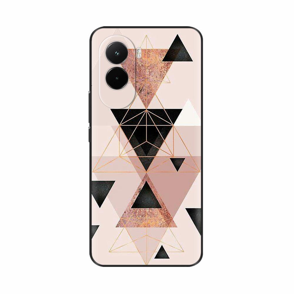 For Xiaomi Poco M7 4G Case Painting Floral Soft Silicone Protective Bumper Cover For Xiaomi Pcoc M7 Pocom7 4G Cases Capa Fundas
