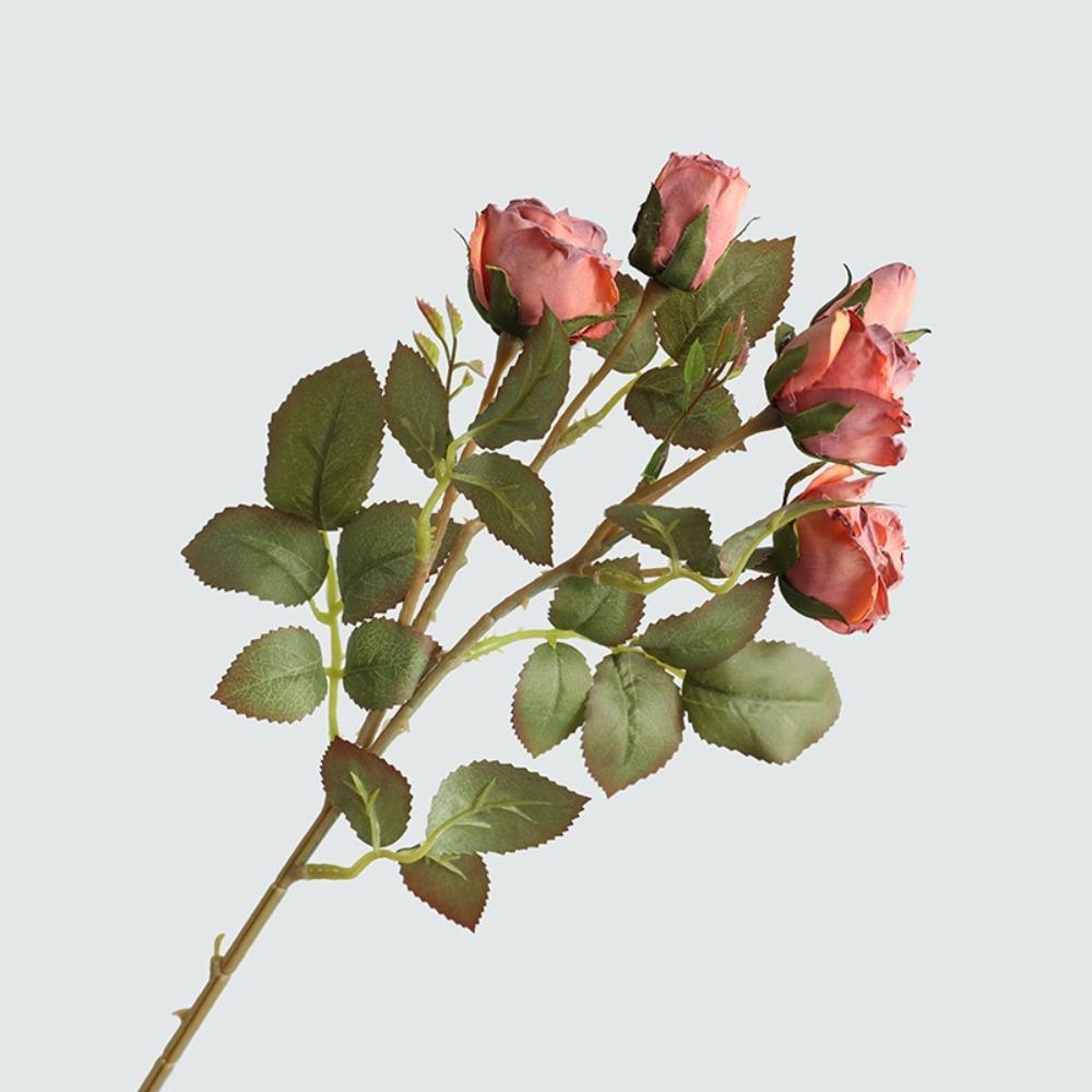 Искусственные цветы в европейском стиле, шелк, сделай сам, цветочная композиция, декоративные искусственные цветы, свадебная цветочная композиция