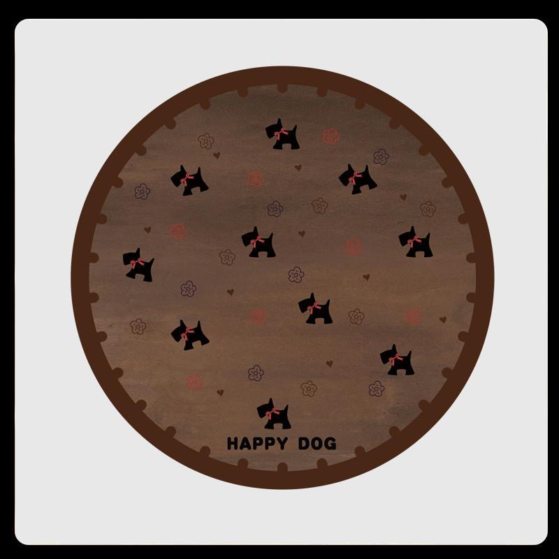 Rubber Cartoon Coaster Set With Absorbent And Antislip Features For Home Use