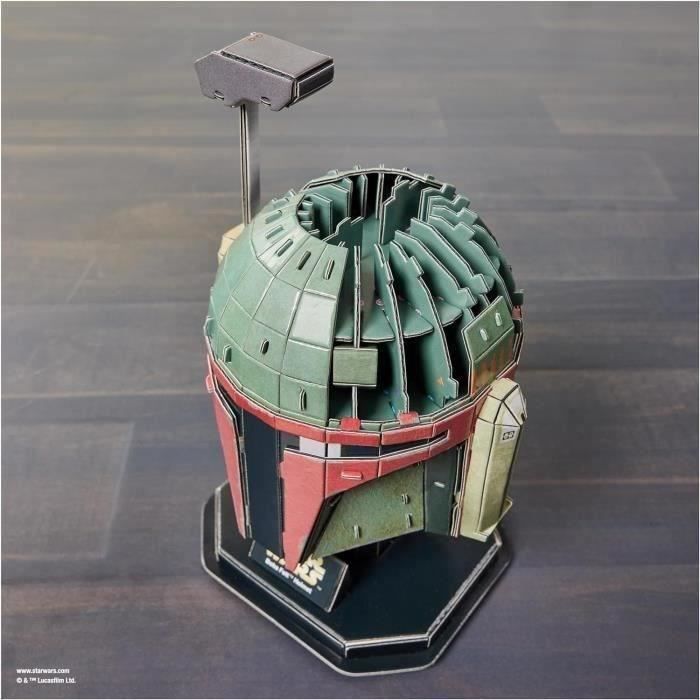 Spin master casque boba fett star wars 4d build