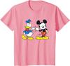 Disney Mickey Mouse and Donald Duck Best Friends Fashion Casual T-Shirt