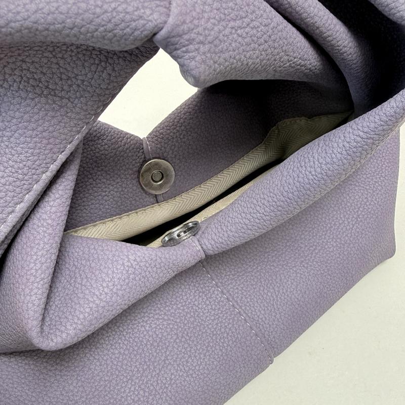 Weiche PU Hobo-Tasche für Damen Schlaffe Tote mit Henkel Kleine Umhängetasche für den täglichen Gebrauch