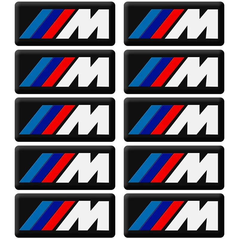 10pc Car Accessories Car Interior Sticker Car Steering Wheel Sticker For Bmw M Sticker X1 X3 X4 X5 X6 X7 E46 E90 F20 E60 E39 F10