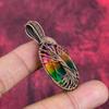 Tree of Life Faceted Multi Tourmaline Pendant Copper Wire Wrapped Gemstone Pendant Handmade Copper Jewelry Gifts for Women Wire Wrap Jewelry