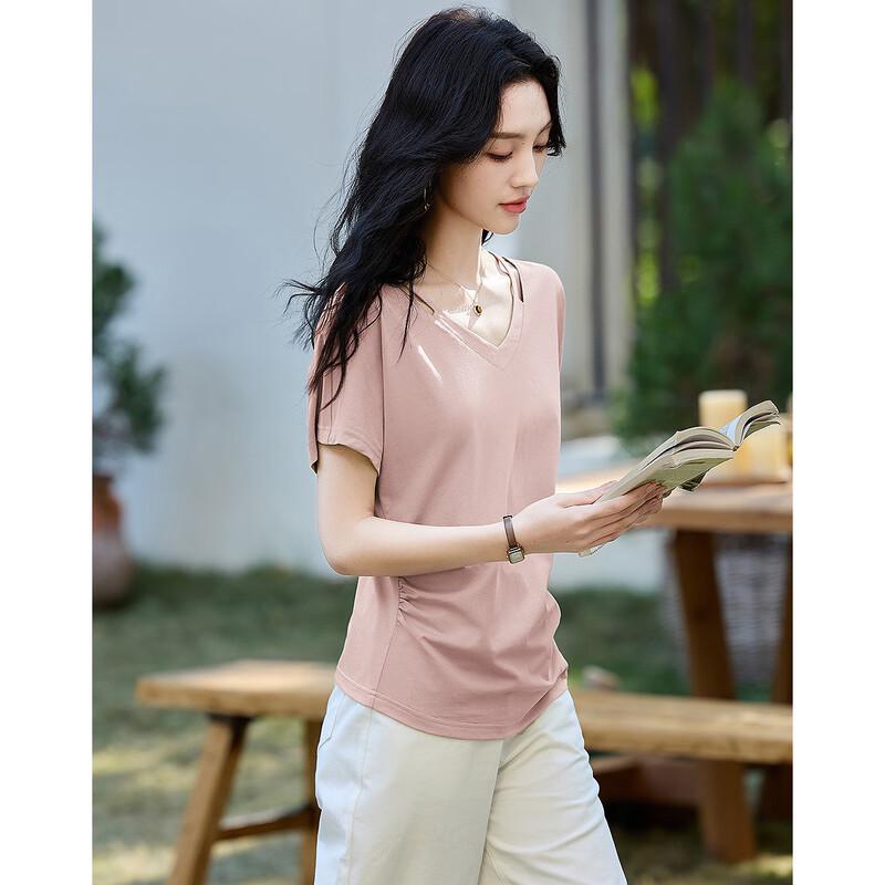 Women's V-Neck Short Sleeve T-Shirt