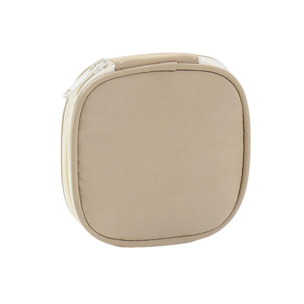 1PC Portable Zipper Jewelry Storage Bag Earrings Ring Storage Display Function Jewelry Organizer Jewelry Case Home Storage
