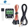 DS18B20 DS1820 Temperatursensor Modul Wasserdicht 100CM Digitales Detektionskabel Edelstahl-Sonden-Terminal-Adapter