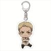 Attack On Titan Acrylic Lovely Keychain Classic Anime Jewelry Friend Gift Bag Charm Keyring Souvenir Creative Key Chain Pendant